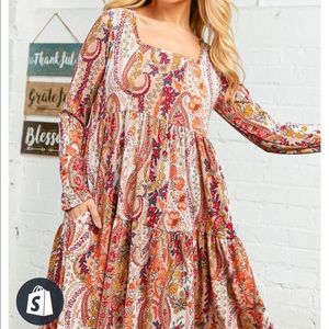 Paisley Boutique Dress